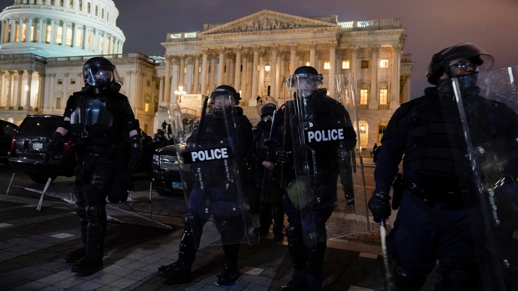 U.S. Capitol Police chief resigning after violent riots | CTV News