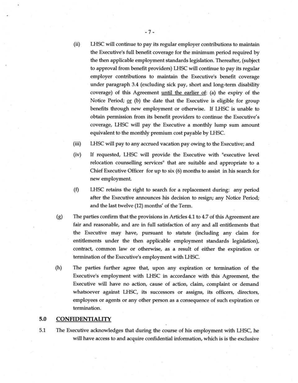 Dr. Paul Woods Contract Page 8