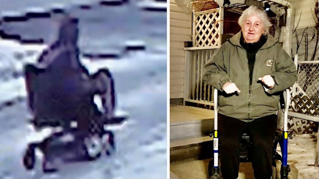 Caught On Camera Thief Rides Away On 4k Wheelchair Stranding
