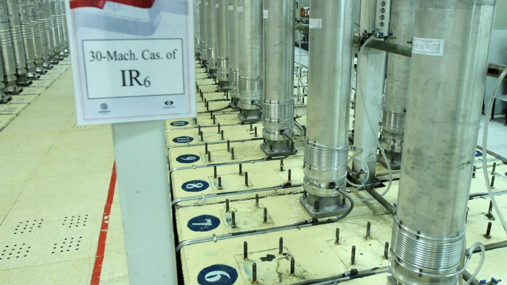 Natanz uranium enrichment facility in central Iran