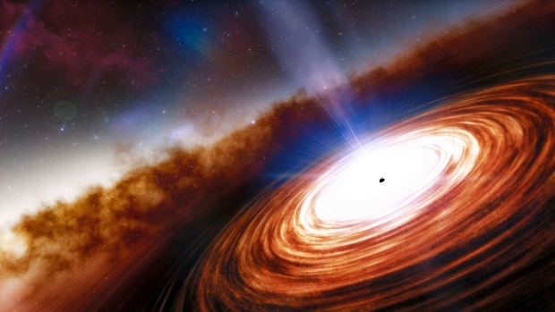 Il più antico buco nero e quasar supermassiccio è stato scoperto nell’universo lontano