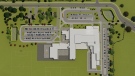 New Kingsville school site plan. (Courtesy GECDSB)