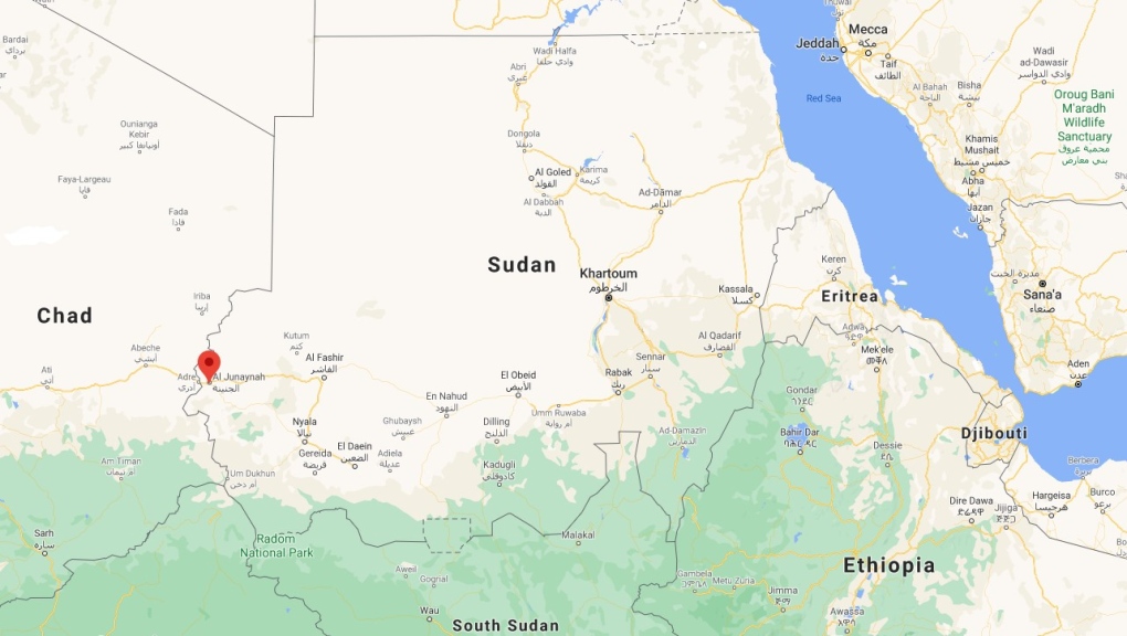 Sudan map