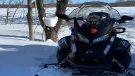 OPP snowmobile. (File image)