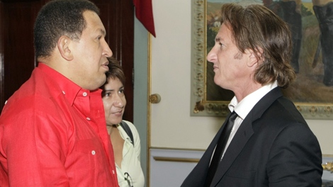 Sean Penn podría rodar una película en Venezuela