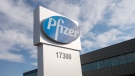 The corporate headquarters of Pfizer Canada are seen Monday, November 9, 2020 in Montreal.THE CANADIAN PRESS/Ryan Remiorz
