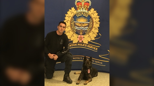 ‘You Can’t Get Between a Policeman and His Coffee’: Edmonton Dog Unit Helps Tim Hortons Break In