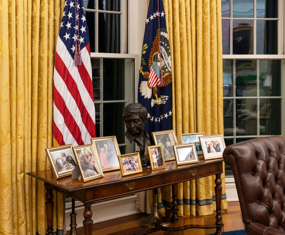New look Oval Office