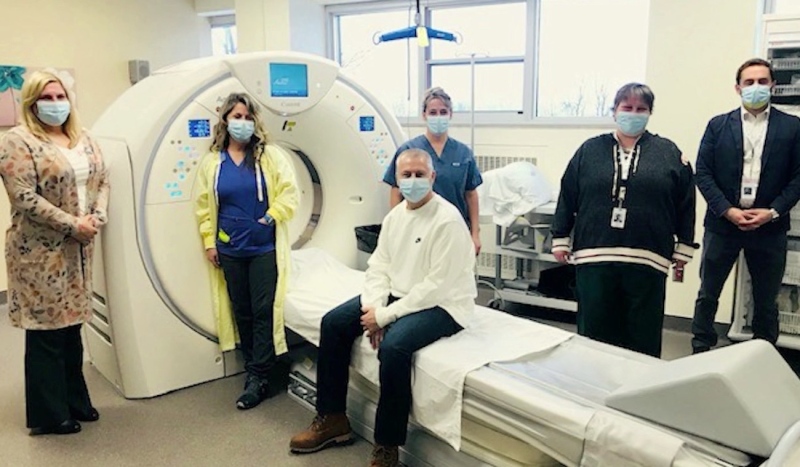 The St. Joseph's Foundation of Elliot Lake began using its new CT scanner earlier this month. While a majority of the money came through private fundraisers, a last-minute donation from Suzanne Rogers pushed them over the top. (Supplied)