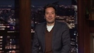 The Tonight Show Starring Jimmy Fallon picked up on the Langford jail story on Thursday, Jan. 21, 2021. (CTV)