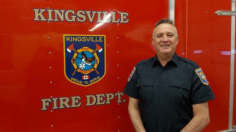 Kingsville Fire Chief John Quennell. (Courtesy Kingsville Fire)