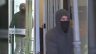 Ottawa police are asking for help identifying a man accused of robbing a business on Beaverwood Road in Manotick on Jan. 7, 2021. (Photo distributed by the Ottawa Police Service)