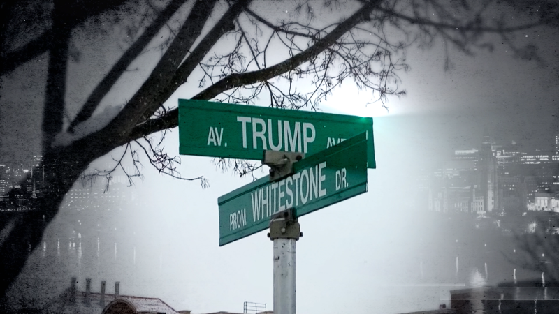 City ponders Trump Ave. name change