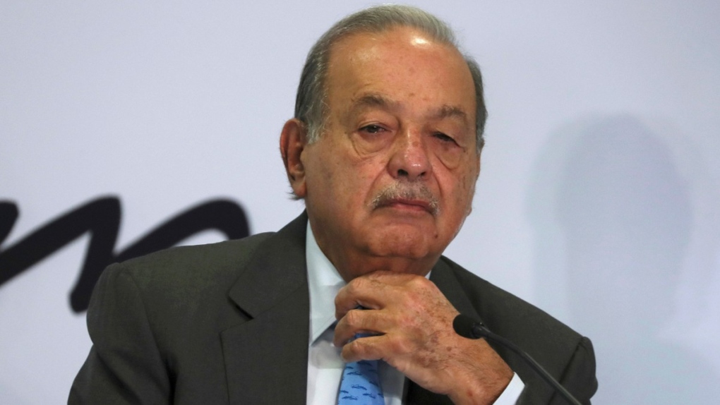 Mexican billionaire Carlos Slim in 2019