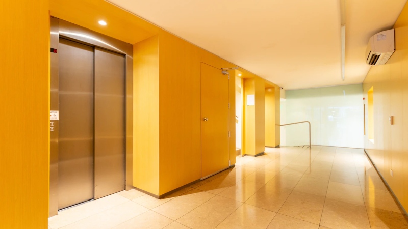 An elevator is seen in an apartment building in this file photo. (Unsplash)