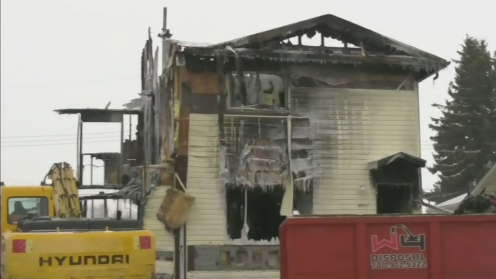 Mother, son killed in Evansburg fire