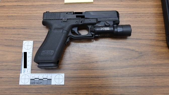 OPP officer's gun used to shoot suspect