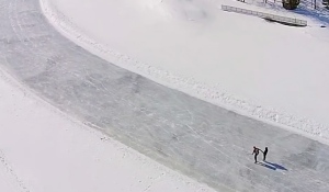 The skating path on Ramsey Lake Skating Path opened for the season Friday. (File)