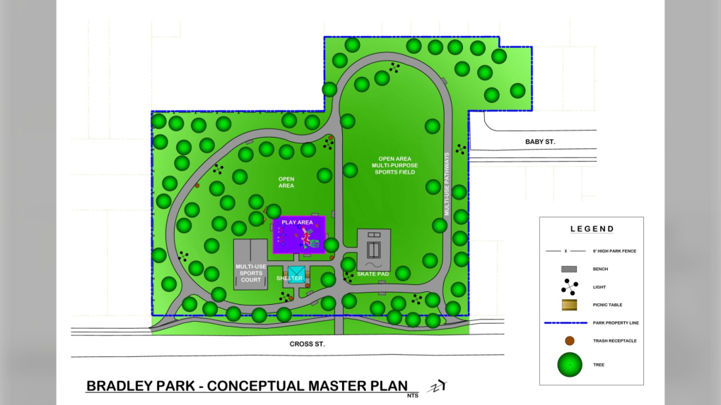 Bradley Park conceptual master plan