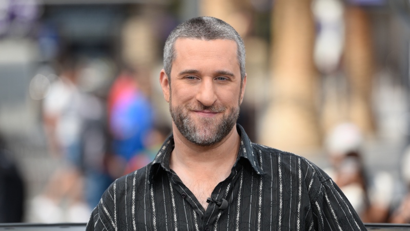 Dustin Diamond, photographed here in 2016, died Monday, according to his manager. (Noel Vasquez/Getty Images)