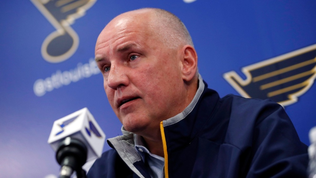 St. Louis Blues GM Doug Armstrong in 2017