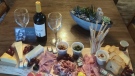 Charcuterie board to raise money for The Beckett Project, wine not included. Seen on Tuesday February 9, 2021 (Jordyn Read/CTV News) 