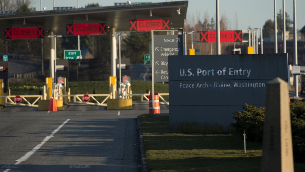 U.S.-B.C. border crossing