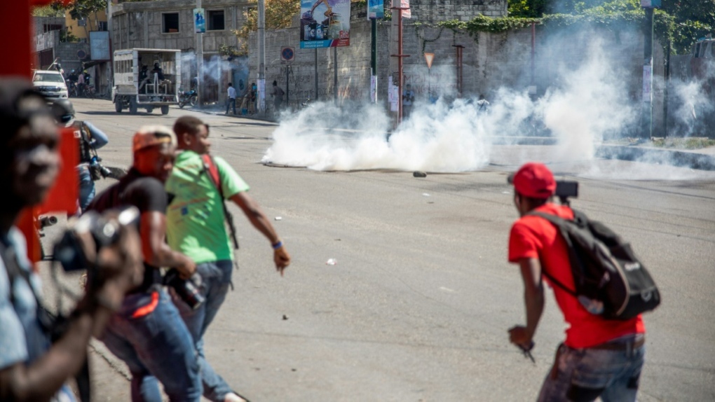 Haiti protests AFP