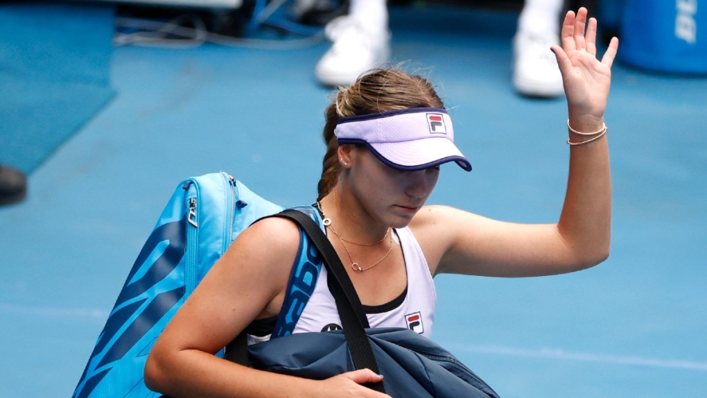 Sofia Kenin at the Australian Open