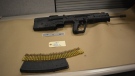 A rifle seized by police following an investigation (Supplied: WRPS)