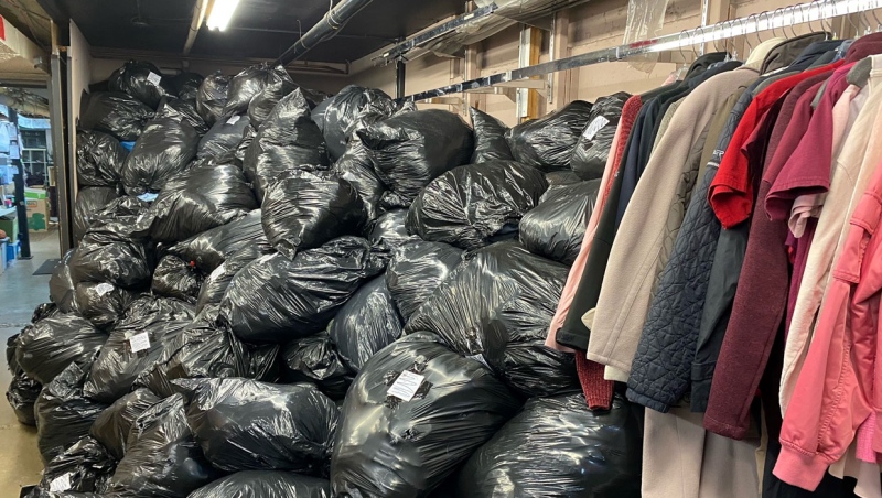 TREND Fashions says donations are piling up in its basement because charities simply aren't accepting them because of the pandemic.