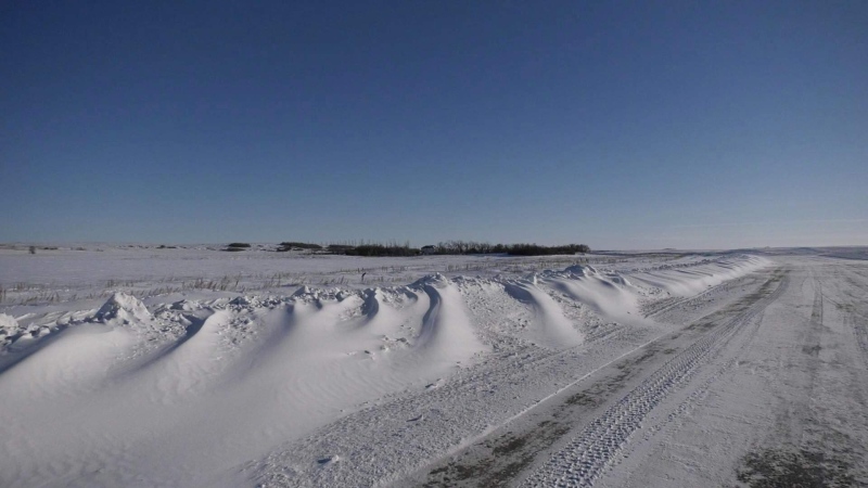 The Rural Municipality of Aberdeen had maintained Jeanne and Jeff Waldner’s access road since 1989. (Tyler Barrow/CTV Saskatoon)