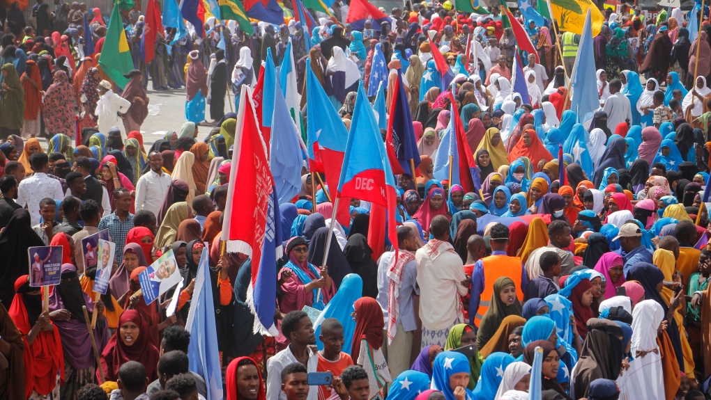 Somalia protest