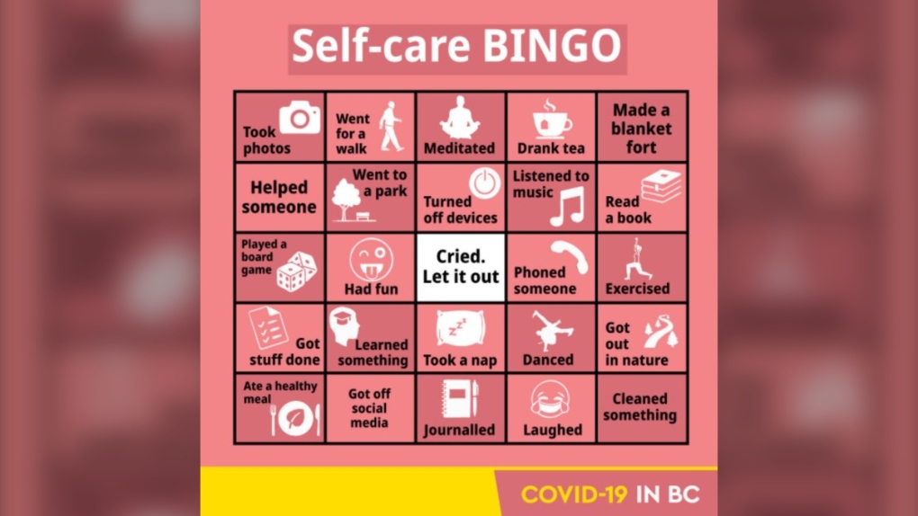 B.C. pandemic bingo