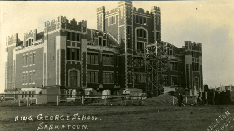 King George School. (Saskatoon Public Library Archives)