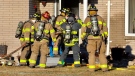 Fire crews were on scene of an upgraded house fire in the 3900 block of Lauzon Road in Windsor, Ont. on Tuesday, March 2, 2021. (courtesy OnLocation)