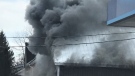 Meaford Ont. structure fire on March 3, 2021. (Grey Bruce OPP)