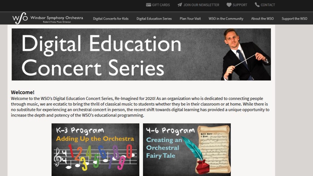 Windsor Symphony Orchestra education series