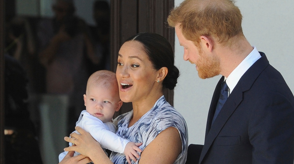 Harry, Meghan, Archie in South Africa