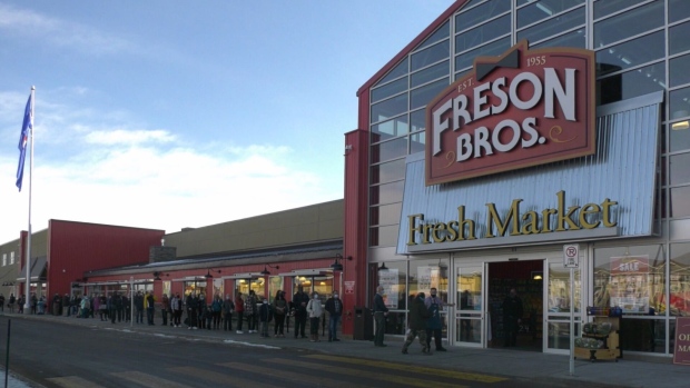 'We buy Alberta': Locally sourced grocery store opens in Edmonton | CTV