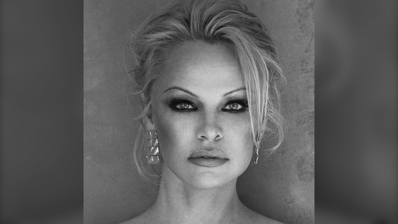 A recent headshot of Pamela Anderson is shown: (Carmelo Redondo)
