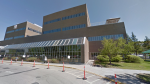 The Edmundston Regional Hospital is shown in this image from Google Maps street view. (Photo: Google Maps)