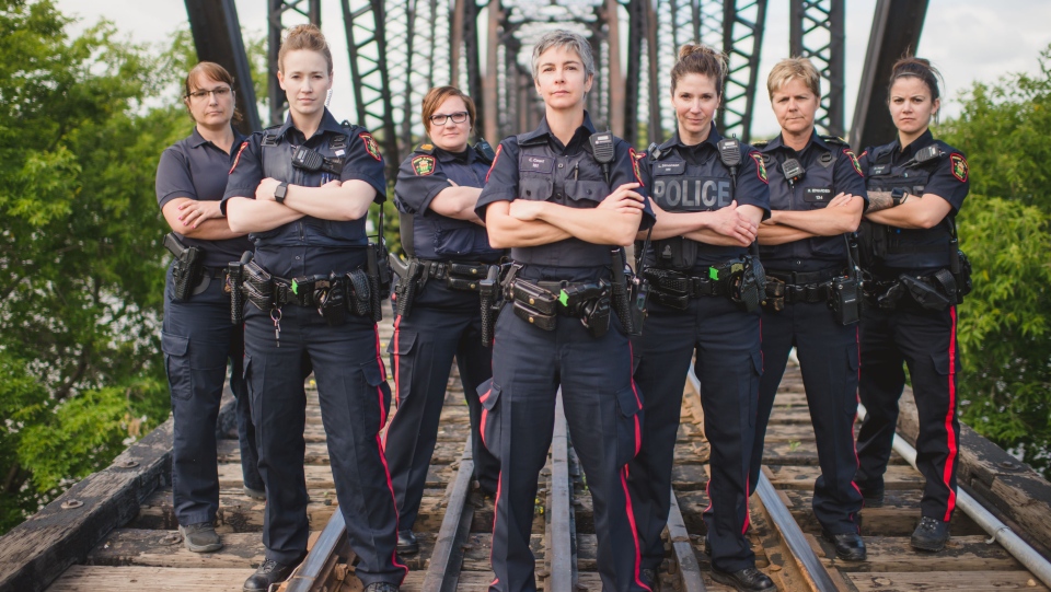 Are joke police a officers female Women Police
