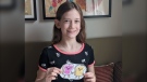 An image provided by Ikea shows Audrey and her winning design.