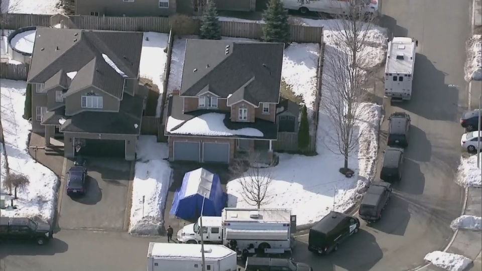 Police raid in Barrie