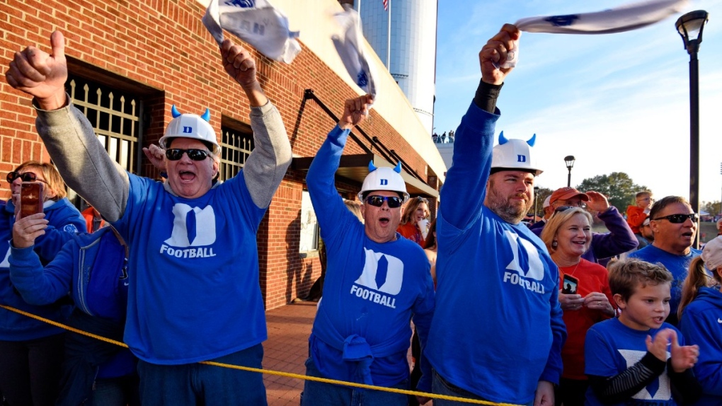 Duke Blue Devils fans in 2018
