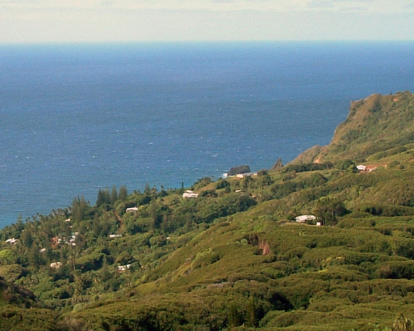 Adamstown on Pitcairn Island