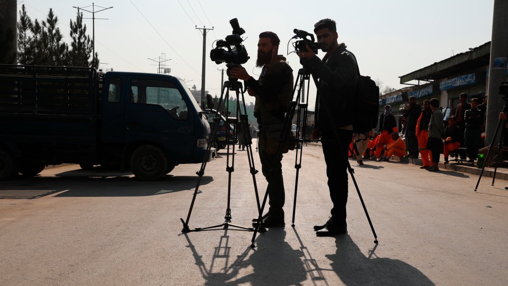 Afghan journalists 