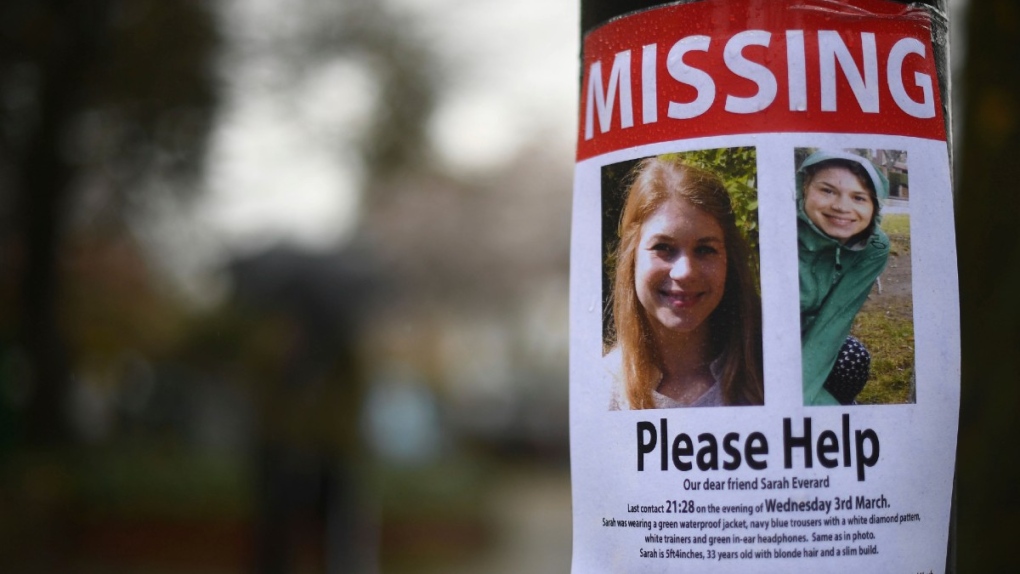 Sarah Everard missing person poster