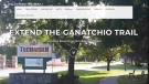 Ganatchio trail campaign Extend the Trail. (Courtesy Extend the Trail)